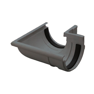 ADEQUA 1001354 SIMPLE VOLUTA C-33 ANGLE EXTERIOR GRIS